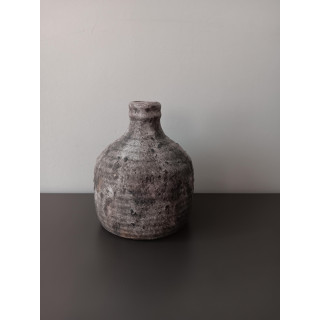 Decoratief klein vaasje grijs