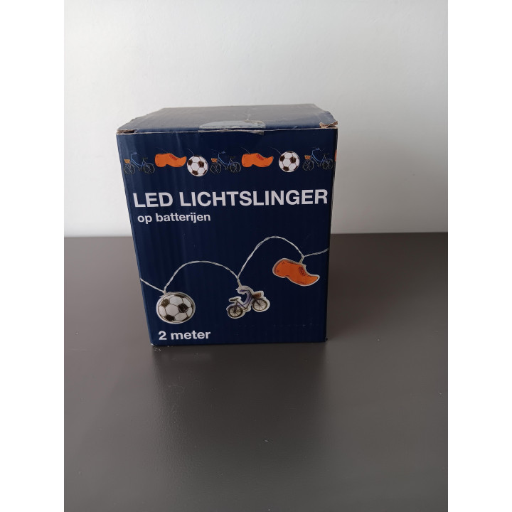 LED lichtslinger voetbal fiets klomp 2 meter