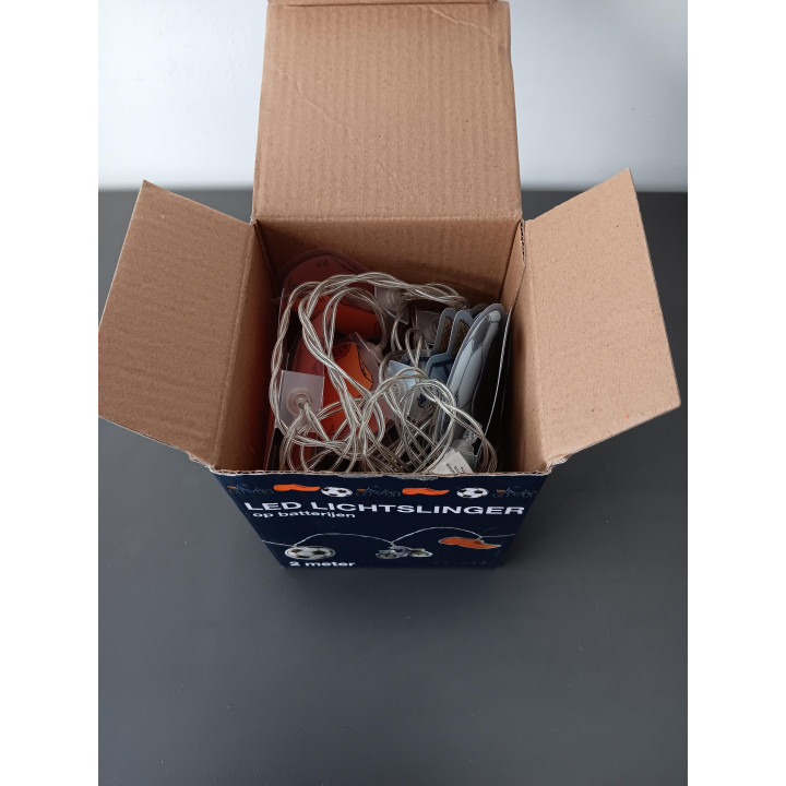 LED lichtslinger voetbal fiets klomp 2 meter