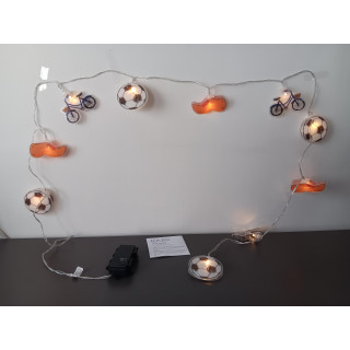 LED lichtslinger voetbal fiets klomp 2 meter