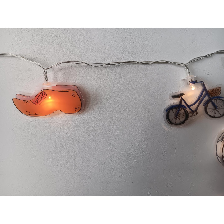 LED lichtslinger voetbal fiets klomp 2 meter