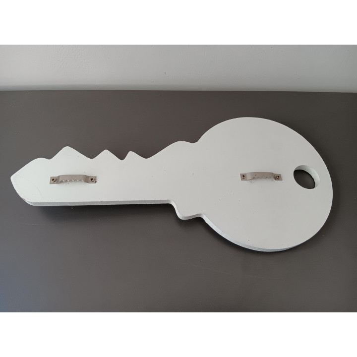 Houten sleutelbord met haakjes Keys to Our Home