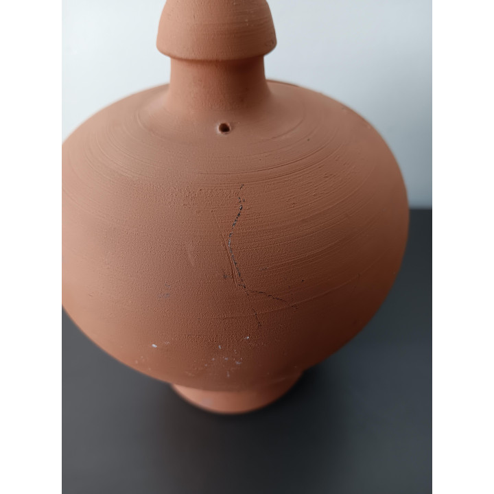 Terracotta spaarpot Provençaal handgemaakt Biscarrosse