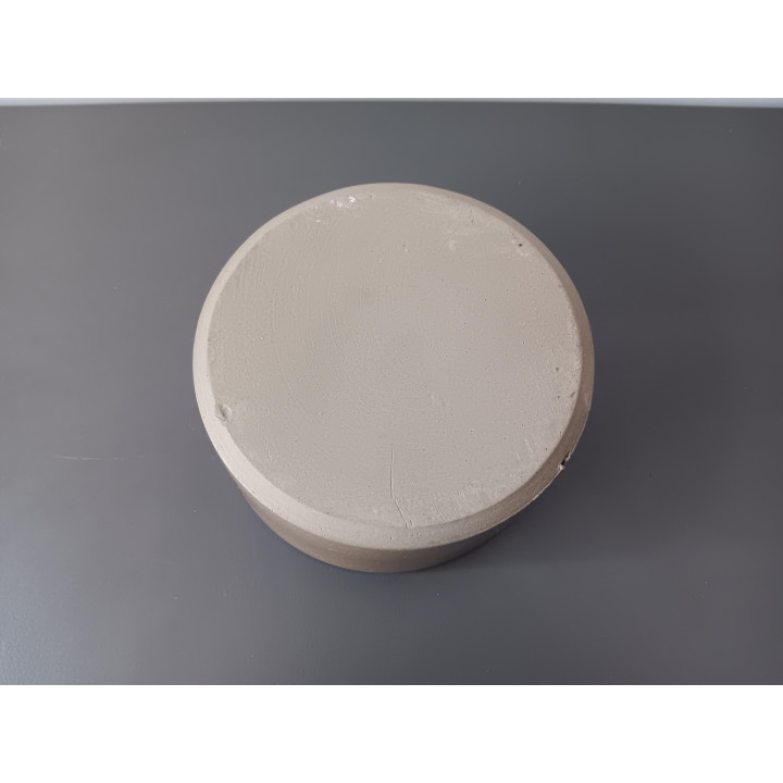 Keramisch schaaltje blauw beige 10 cm