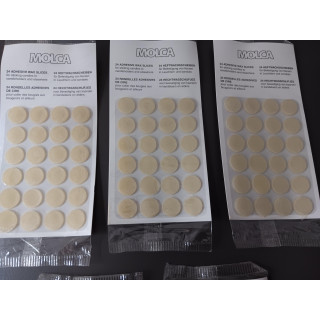 Molca hechtwasschijfjes voor kaarsen set van 5 verpakkingen