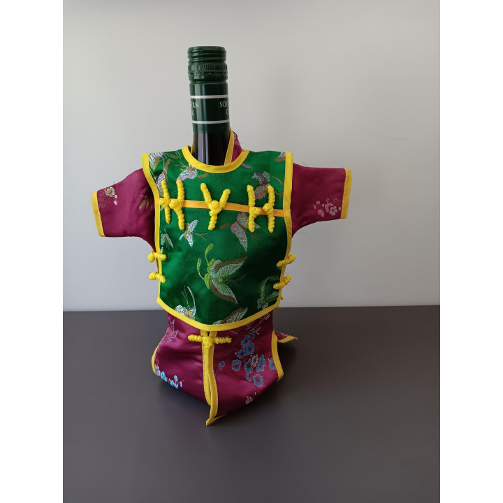 Chinese decoratieve wijnfleshoes in traditionele stijl