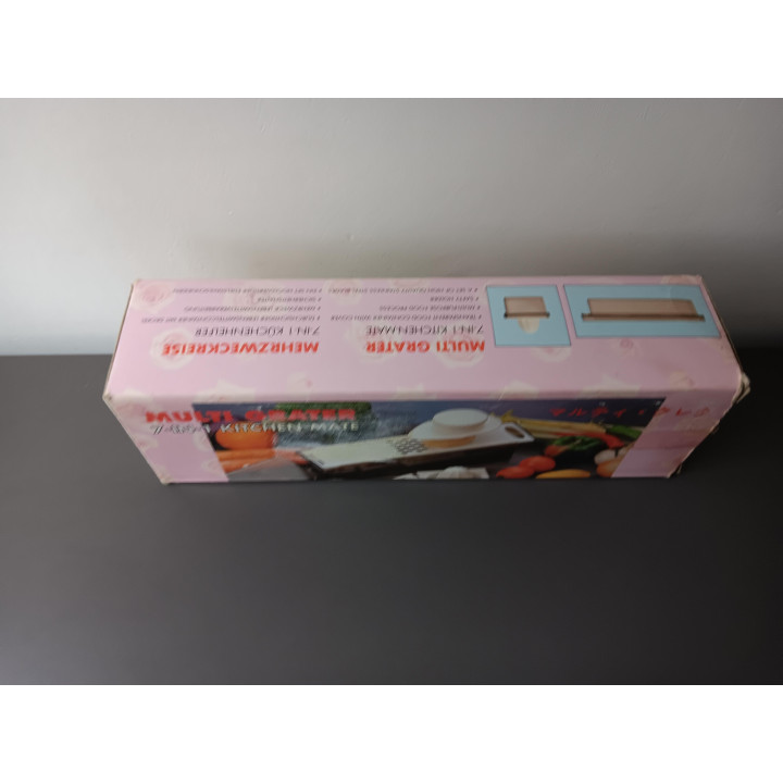 7-in-1 keukenrasp set met opvangbak | Angelique’s Kringloop