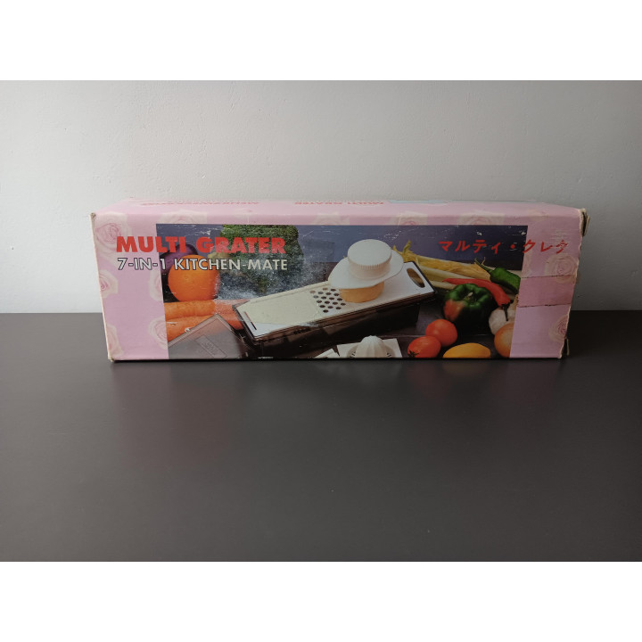 Multi Grater 7-in-1 keukenrasp met opvangbak