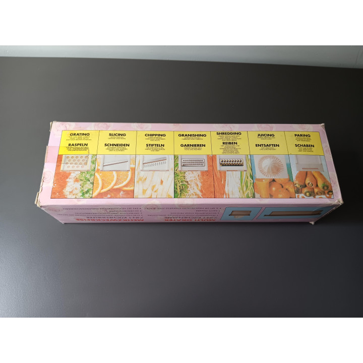 Multi Grater 7-in-1 keukenrasp met opvangbak