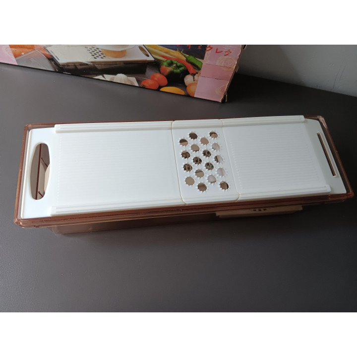 Multi Grater 7-in-1 keukenrasp met opvangbak