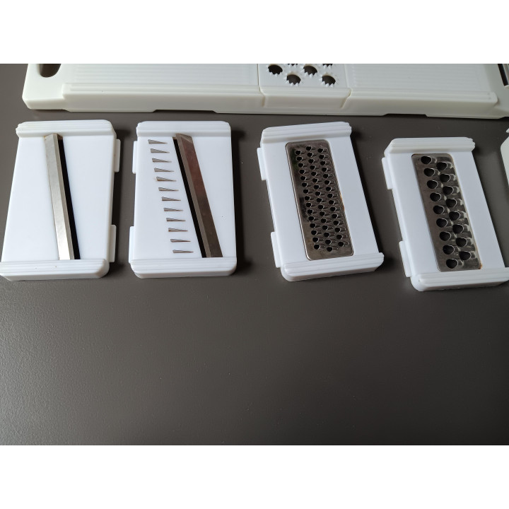 Multi Grater 7-in-1 keukenrasp met opvangbak