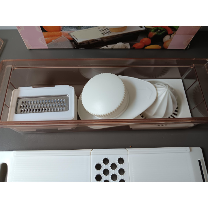 Multi grater 7-in-1 keukenrasp set