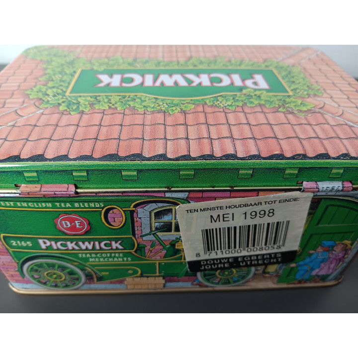 Pickwick thee blik met nostalgische illustraties