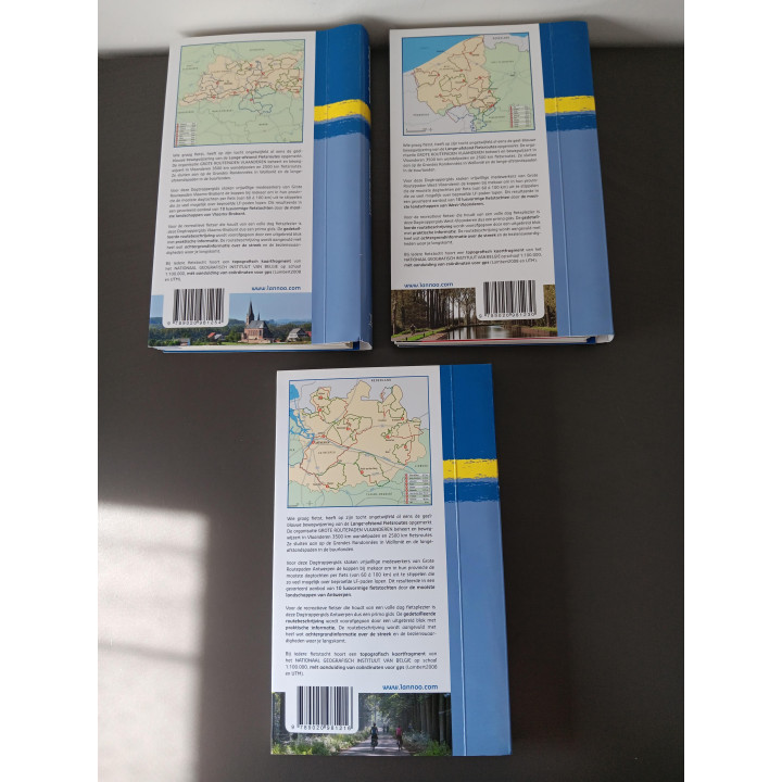 Dagtrapper 3 fietsgidsen België 30 fietsroutes