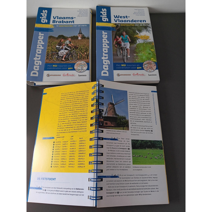 Dagtrapper fietsgidsen set 3 stuks