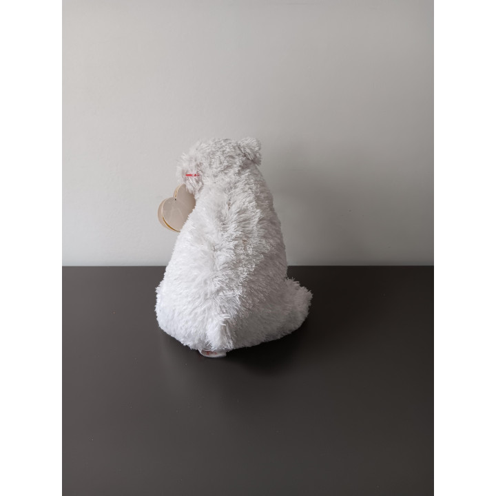 TY Beanie ijsbeer knuffel wit met label | Angelique's Kringloop