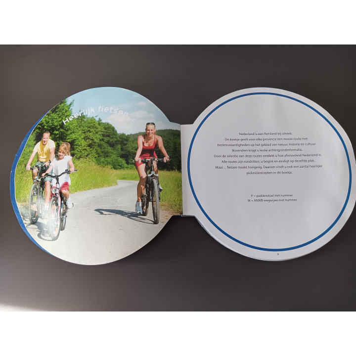 Rondje Holland fietsboek met fietsroutes Nederland