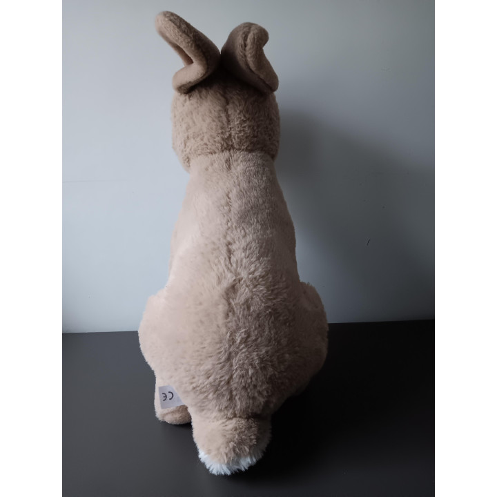 Bruine konijn knuffel met lange oren | Angelique's Kringloop