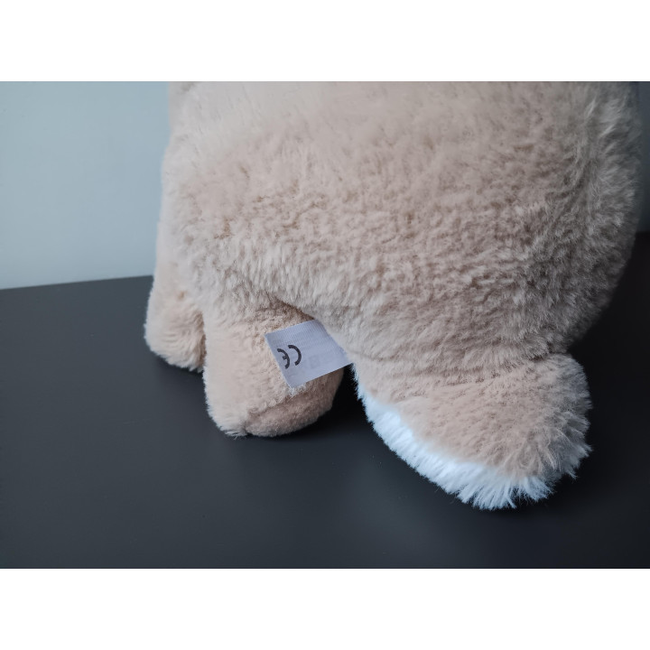 Bruine konijn knuffel met lange oren | Angelique's Kringloop