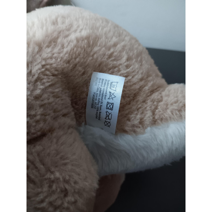 Bruine konijn knuffel met lange oren | Angelique's Kringloop