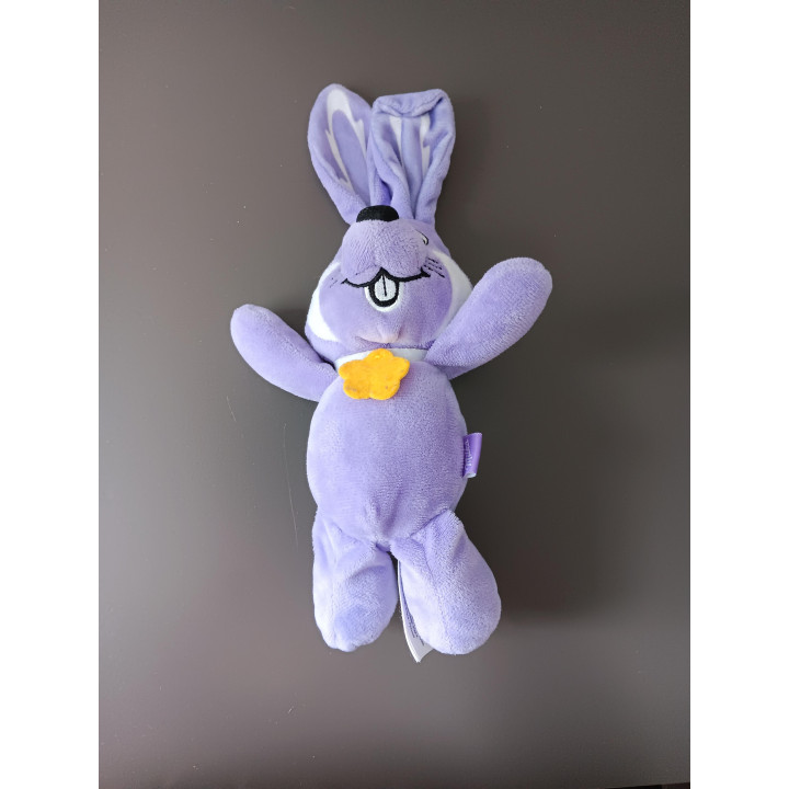 Milka paashaas knuffel paars