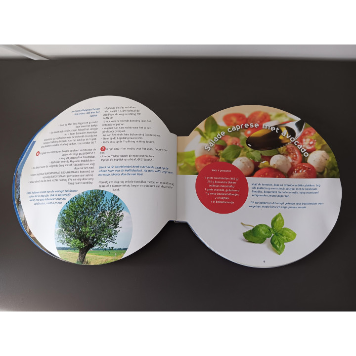 Rondje Holland fietsboek met fietsroutes en picknickrecepten