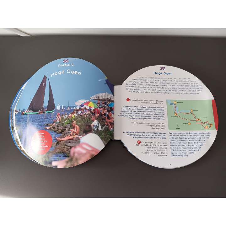 Rondje Holland fietsboek met fietsroutes en picknickrecepten