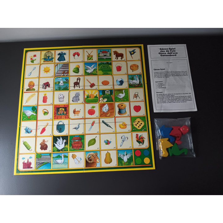 Ganzenbord bordspel Schmidt Spellen