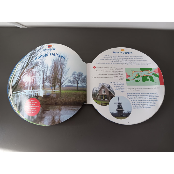 Rondje Holland fietsboek met fietsroutes en picknickrecepten