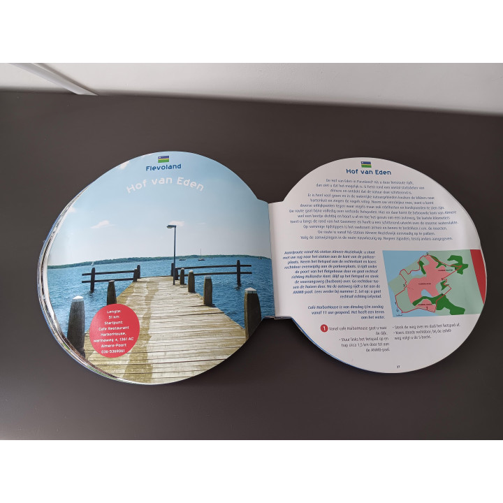 Rondje Holland fietsboek met fietsroutes en picknickrecepten