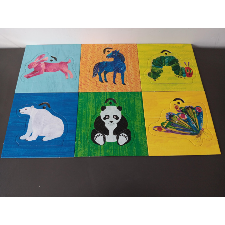 Rupsje Nooitgenoeg zoekspel Eric Carle | Angelique's Kringloop