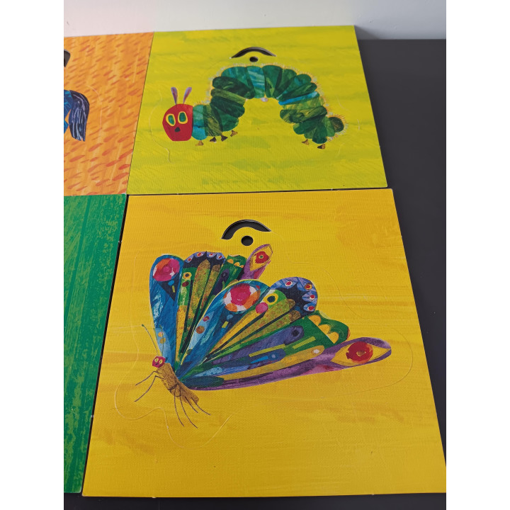 Rupsje Nooitgenoeg zoekspel Eric Carle | Angelique's Kringloop