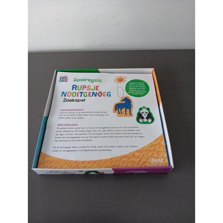 Rupsje Nooitgenoeg zoekspel Eric Carle | Angelique's Kringloop