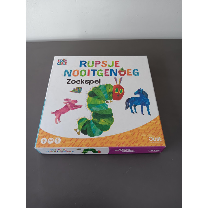 Rupsje Nooitgenoeg zoekspel Eric Carle | Angelique's Kringloop