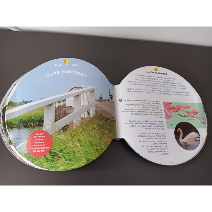 Rondje Holland fietsboek met fietsroutes en picknickrecepten