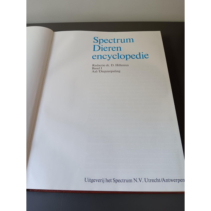 Spectrum dieren encyclopedie complete set 7 delen