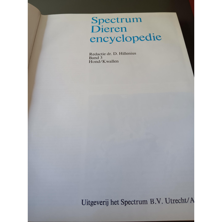 Spectrum dieren encyclopedie complete set 7 delen