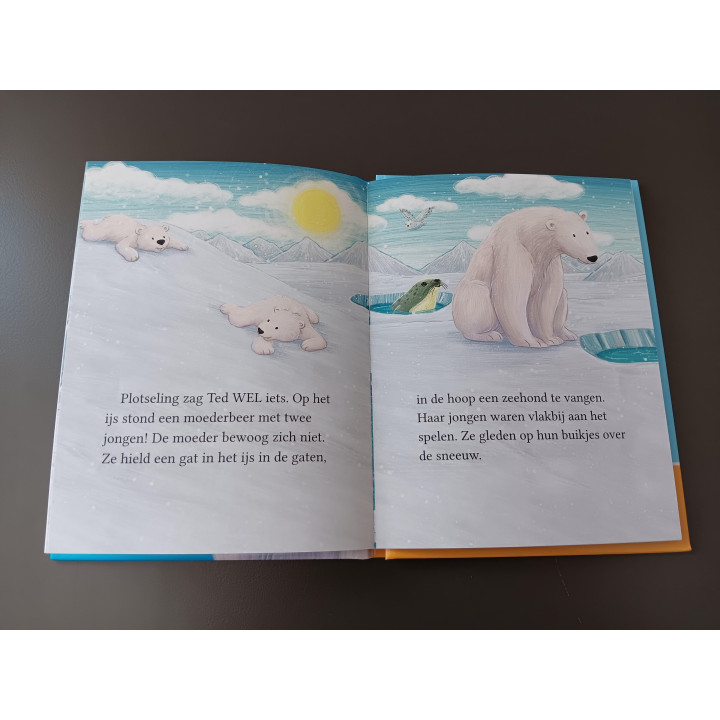 De Boomtop Tweelingen avonturen in de wildernis De tweelingen volgen een ijsbeer