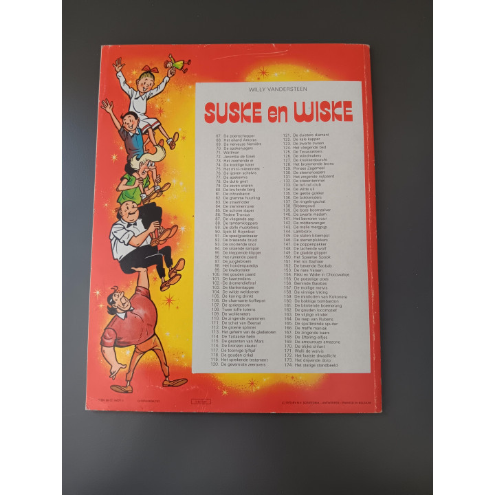 Suske en Wiske Het statige standbeeld