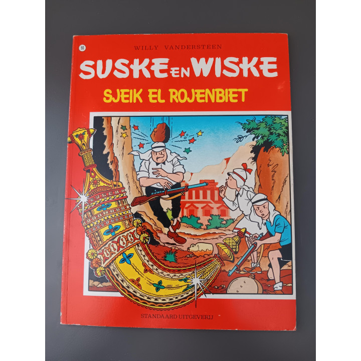 Suske en Wiske Sjeik el Rojenbiet