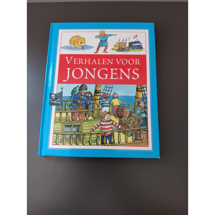 Verhalen voor jongens hardcover voorleesboek