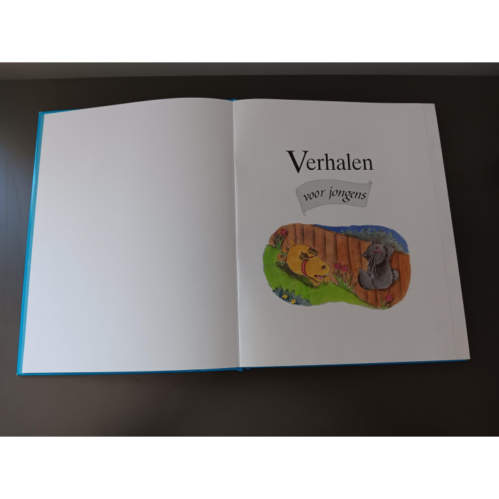 Verhalen voor jongens hardcover voorleesboek