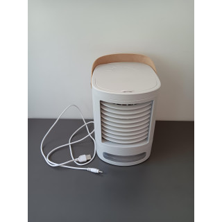 Compacte USB aircooler luchtkoeler met watertank en sfeerverlichting