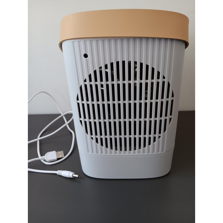 Compacte USB aircooler luchtkoeler met watertank en sfeerverlichting