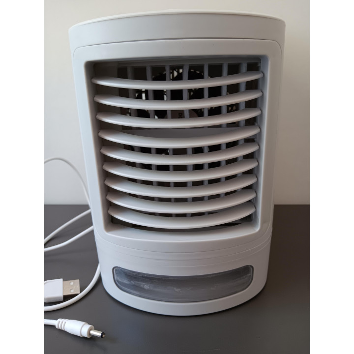 Compacte USB aircooler luchtkoeler met watertank en sfeerverlichting