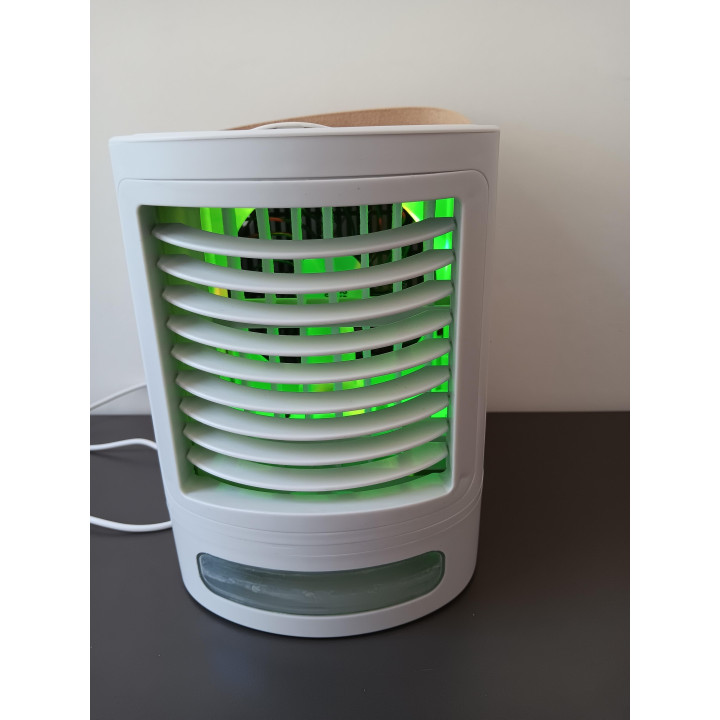 Compacte USB aircooler luchtkoeler met watertank en sfeerverlichting