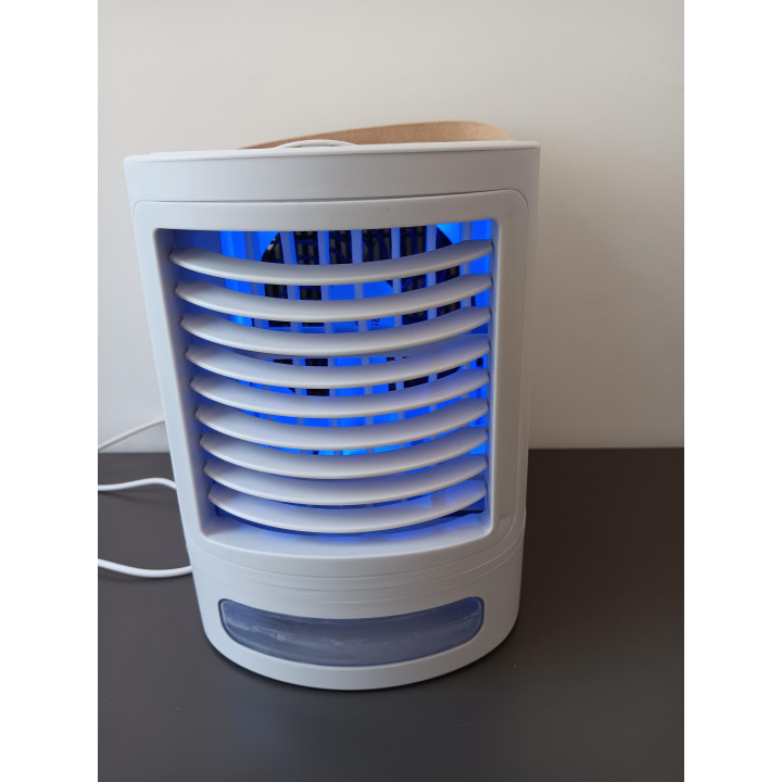 Compacte USB aircooler luchtkoeler met watertank en sfeerverlichting