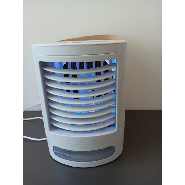 Compacte USB aircooler luchtkoeler met watertank en sfeerverlichting