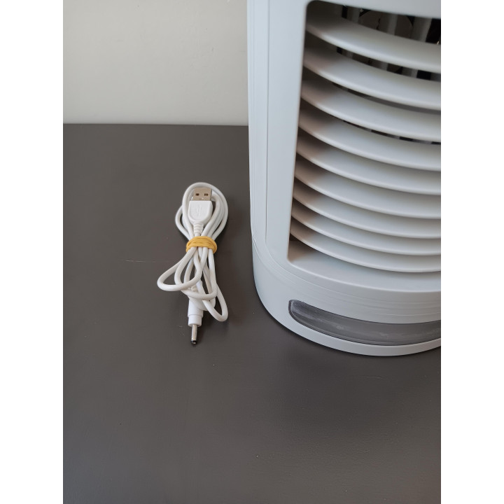 Compacte USB aircooler luchtkoeler met watertank en sfeerverlichting