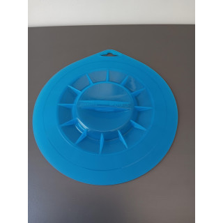 Kunststof afdekdeksel voor schaal of kom met handgreep